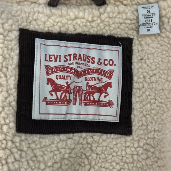 Levi's Men's Dark Brown Sherpa Jacket - Picture 7 of 8